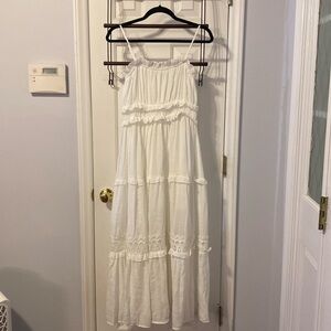 Carly Jean Los Angeles White Maxi Dress